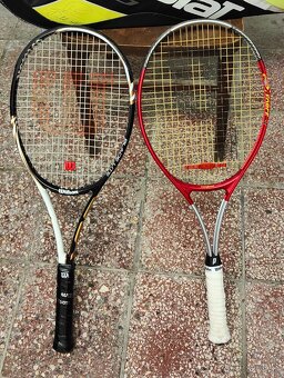 Babolat taška + Wilson a Prince rakety - 2