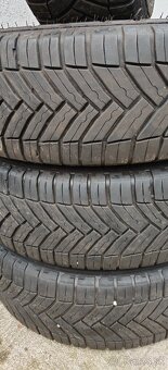 Plechové disky Ford 5x160 a zimné Michelin 215/60 R17C - 2