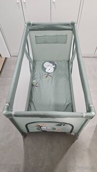 Nova detska cestovna postielka Baby design s matracom - 2