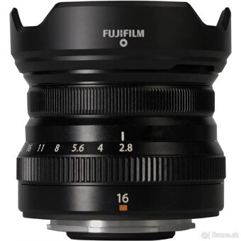 Fujifilm Fujinon XF 16mm f/2.8 R WR čierny - 2