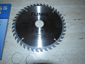 Predam novy pilovy kotuc FLINKE,priemer 200 mm - - 2