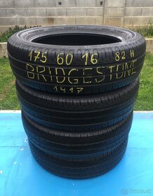 175/60 r16 letné Bridgestone 82H - 2