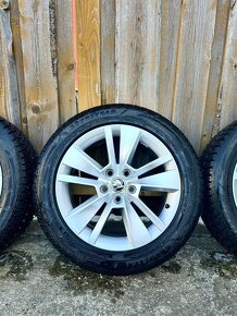 Zimné komplety originál Škoda Triton 17 + Goodyear 215/55R17 - 2