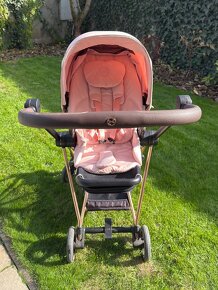 Cybex Mios 3.0 ROSE Gold + pink seat pack v záruke - 2