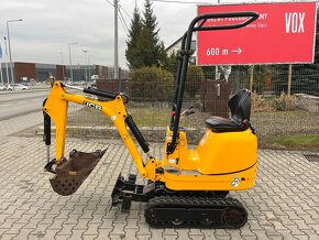 Minibager minirypadlo JCB 8008CTS Micro, Kubota, CAT, 2021rv - 2