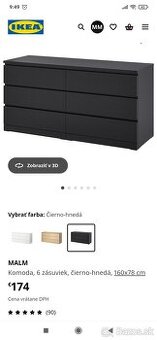 Komoda malm ikea - 2