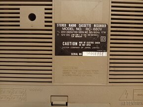 JVC RC 680 radiomagnetofon - 2