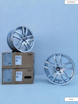 Proline 7,5x18 ET45 5X120 Silber Vw T5,T6 1257 - 2