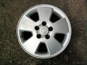 Predam alu disky 5x110 R15 opel - 2