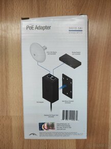 Nový PoE adaptér Ubiquiti 24V 0.5A - 2