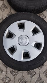 Predám zimné pneumatiky s diskami  Octavia195/65R15 - 2