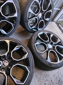 4ks alu disky orig. Škoda Extreme 5x112 R19 pneu 225/35 r19 - 2