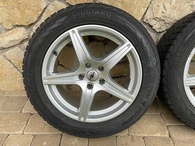 Disky 8 J x 18 + pneumatiky 235/55 R18 zimne - 2