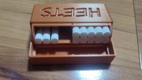 3D tlačená Krabička na cigarety I-QOS / HEETS - 2