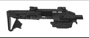 CAA RONI G1 konverzie, Glock 17, 19, 18C, black, King Arms - 2