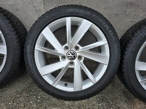 Zimne kolesa VW Golf 8 5x112 r17. 205/50 r17 dot2023 - 2