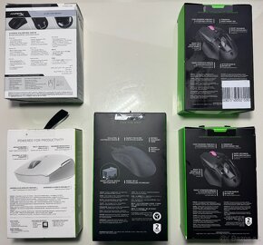 Nové herné myšky Razer, HP a Logitech - 2