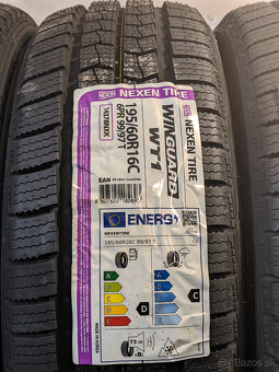 195/60 R16C Nexen nové zimné pneu dodávkové - 2