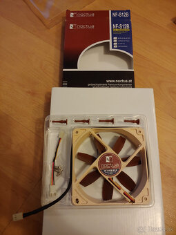 Predam PC ventilator Noctua NF-S12B FLX. - 2