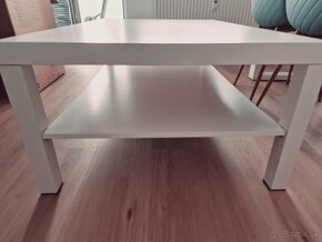 Konferenčný stolík, biela, 118x78 cm REZERVOVANE - 2