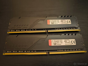 32 GB (2x16 GB kit) Kingston HyperX Fury DDR4-3200 CL16 2Rx8 - 2