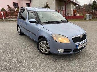 Škoda Roomster 1.4 mpi, 63 kw, benzín + LPG, 2008 - 2