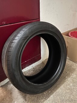 Predám letné jazdené pneumatiky Goodyear Eagle 235/45 R18 - 2