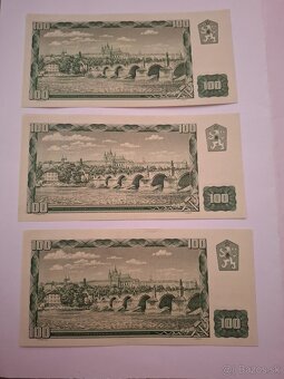 Ponukam na predaj bankovky 100 Korun 1961 UNC - 2