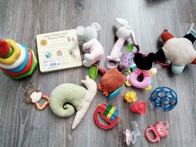 Hracky pre babatko,lamaze, minnie maus 16ks - 2