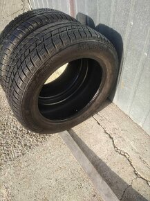 Predám 2ks zimné pneu.205/55R16 Barum dezen 7,1mm - 2