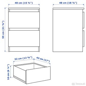 MALM Komoda IKEA - 2