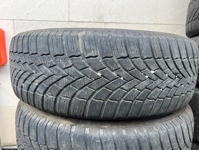 Plechové disky 5x100 so zimnými pneu 195/65 R15 - 2