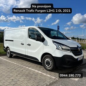 Prenájom dodávky Renault Trafic (požičovňa dodávky) - 2
