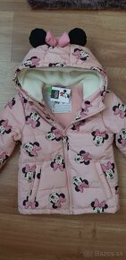 Dievčenská bunda Minnie Mouse 98 / 110 - Nová - 2