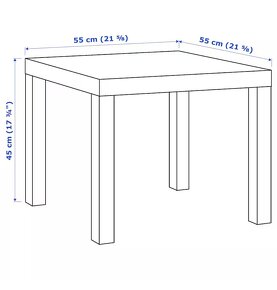 IKEA Stolíky 5ks za 10€ - 2