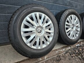 Zimná Sada 5x112+Zimné Pneu Bridgestone 195/65 R15 - 2