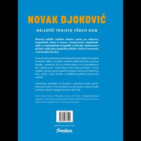 Kniha Novak Djoković: Najlepší tenista všetkých čias. - 2