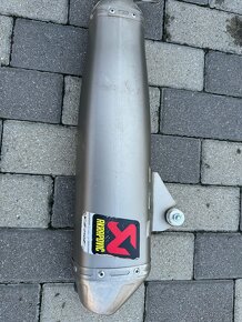 Výfuk akrapovic yamaha WR450 YZF450 cross enduro - 2