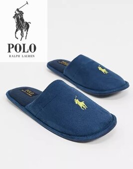 Papuče Polo by Ralph Lauren tmavomodré, vel.39, PC 73,90 eur - 2