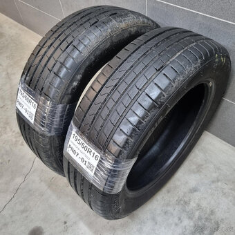 Letné pneumatiky 195/60 R16 HANKOOK DOT5022 - 2