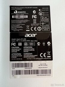 Acer Aspire ZC-606 - Rozpredám na diely - 2