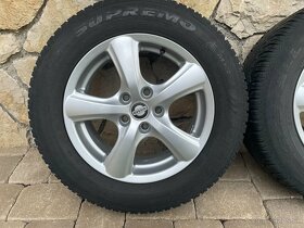 Disky Nissan 7 J x 16 + pneumatiky 215/65 R16 zimne - 2