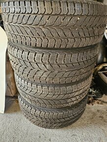 Plechové disky 5x112 + zimné pneu 205/65r16c - 2