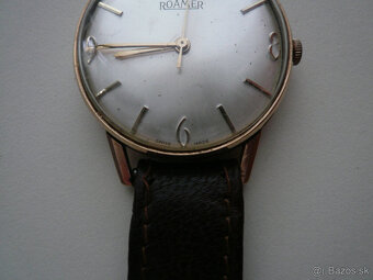 predam zlate Swiss hodinky Roamer - 2