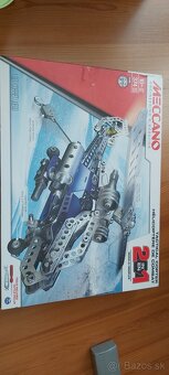 Stavebnica Meccano helikoptéra/lietadlo - 2