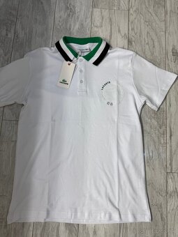 Lacoste biela polokošela - 2