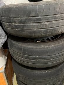 Predám 4kolesa  rozmer 195/65 R15 5x112 - 2