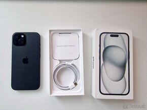 Apple Iphone 15 128GB, v zaruke, cierna farba - 2