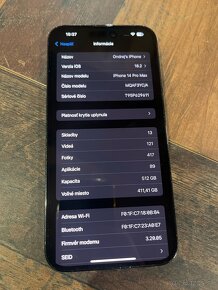 Iphone 14pro max 512gb black - 2