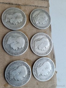 len 5.5e kus,Strieborne mince  rok1893 - 2